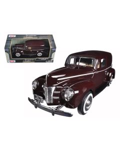 1940 Ford Sedan Delivery Brown 1/24 Diecast Model Car Motormax