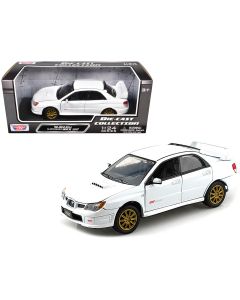 2023 Subaru Impreza WRX STi White 1/24 Diecast Model Car - Motormax