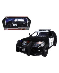 2015 1/18 Diecast Model Car Ford PI Utility Interceptor CHP California Highway Patrol by Motormax