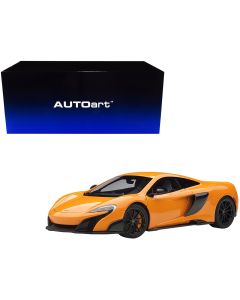 2016 McLaren 675LT Orange 1/18 Scale Model Car by Autoart