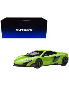 1/18 McLaren 675LT Model Car Napier Green Black Wheels by Autoart