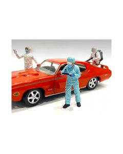 1/18 Scale Hazmat Crew Figurine IV American Diorama Model Accessory