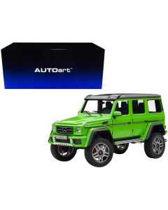 2023 Mercedes Benz G500 4X4 Alien Green 1/18 Model Car by Autoart