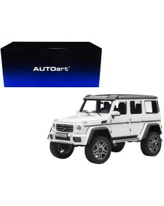2018 Mercedes Benz G500 4X4 2 Gloss White 1/18 Diecast Model Car Autoart