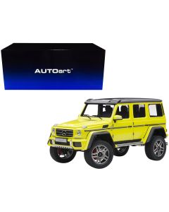 2018 Mercedes Benz G500 4X4 2 Electric Beam Yellow 1/18 Model Car Autoart