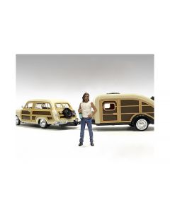 1/18 Scale Model Campers Figure Set by American Diorama