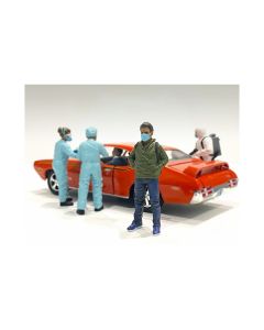 1/24 Scale Hazmat Crew Figurine V by American Diorama