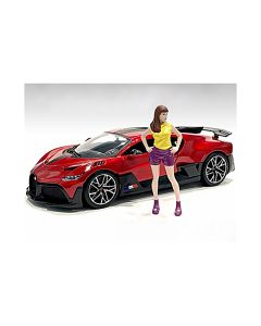 1/24 Scale Model Girls Night Out Cara Figurine by American Diorama