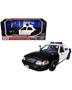 2010 Ford Crown Victoria LAPD Diecast Model 1/24 Scale by Motormax