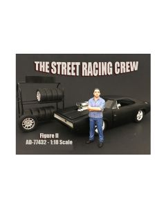 1:18 Scale Street Racing Crew Figure II by American Diorama Model Accessory