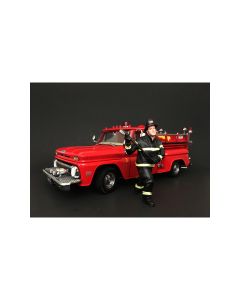 Firefighter with Axe 1:18 Scale Figure American Diorama Model Accessory