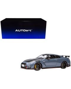 2022 Nissan GT-R R35 Nismo Special Edition 1/18 Model Car Autoart RHD Stealth Gray