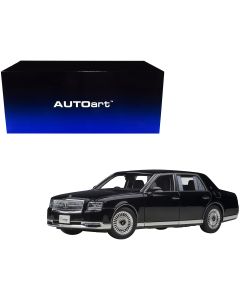 1/18 Toyota Century Special Edition Black RHD Model Car by Autoart with Curtains
