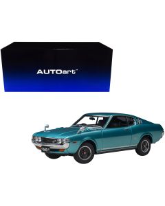 1973 Toyota Celica Liftback 2000GT RHD Turquoise Blue 1/18 Model Car Autoart