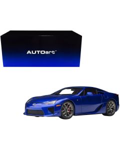 2023 Lexus LFA 1/18 Model Car Pearl Blue Metallic by Autoart