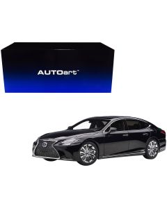 1/18 Lexus LS 500h Black Interior Model Car by Autoart