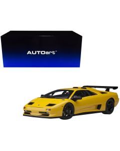 1/18 Lamborghini Diablo SV-R Superfly Yellow Model Car by Autoart