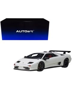1997 Lamborghini Diablo SV-R 1/18 Model Car Impact White by Autoart