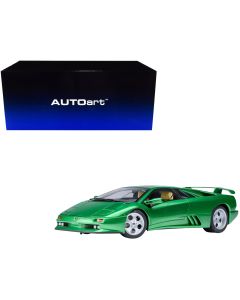1998 Lamborghini Diablo SE30 Verde Mic Green Metallic 1/18 Model Car Autoart