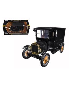 1925 Ford Model T Paddy Wagon Black 1/24 Diecast Car by Motormax