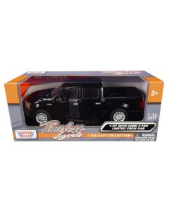 2019 Ford F-150 Limited Crew Cab Black Diecast Model 1/24-1/27 by Motormax