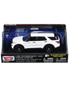 2022 Ford Police Interceptor Utility Diecast Model Car 1/43 Custom Builder's Kit