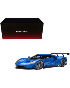 2023 Ford GT Le Mans Blue 1/18 Scale Model Car by Autoart