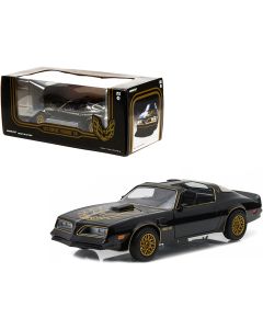 1977 Pontiac Firebird Trans Am T/A 1/24 Diecast Model Car - Starlite Black, Golden Eagle