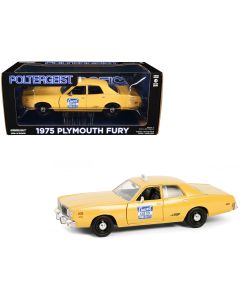 1975 Plymouth Fury Taxi Diecast Model Car Crescent Cab Co. 1/24 Greenlight