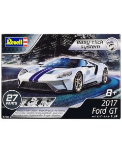 2017 Ford GT 1/24 Scale Model Kit - Revell Level 2 Easy-Click Assembly