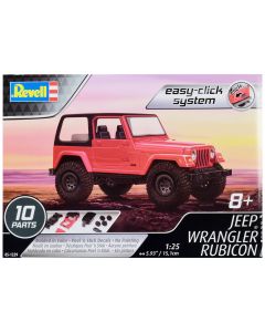 2023 Revell Jeep Wrangler Rubicon 1/25 Scale Easy-Click Model Kit