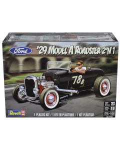1929 Ford Model A Roadster 2-in-1 Kit 1/25 Scale Model by Revell - Level 5 Model Kit