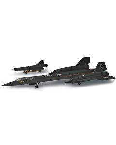 1970 Revell Lockheed SR-71 Blackbird 1/72 Scale Model Kit - Level 4 Aircraft