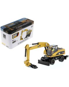 2018 CAT Caterpillar M318D Wheeled Excavator Diecast Model 1/87 Scale HO by Diecast Masters