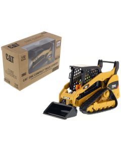 2018 CAT Caterpillar 299C Compact Track Loader 1/32 Diecast Model with Work Tools