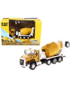 2023 CAT Caterpillar CT660 Day Cab Tractor & McNeilus Concrete Mixer 1/64 Diecast Model
