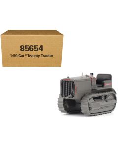 2023 CAT Caterpillar Twenty Tractor Gray 1/50 Diecast Model - Centennial Series