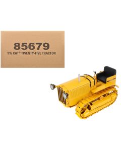 2023 CAT Caterpillar 25 Tractor Diecast Model Yellow Vintage Series 1/16 Scale