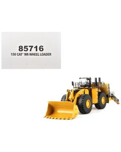 2023 CAT Caterpillar 995 Wheel Loader Diecast Model 1/50 High Line Series Yellow