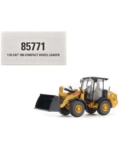 2023 CAT Caterpillar 906 Compact Wheel Loader Diecast Model 1/50 High Line Series Yellow