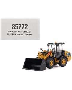 2023 CAT Caterpillar 906 Electric Wheel Loader Diecast Model 1/50 High Line Series Yellow