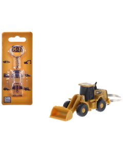 2017 CAT Caterpillar 950M Wheel Loader Keychain Yellow Diecast Model - Diecast Masters