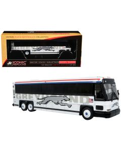 2001 MCI D4000 Greyhound Coach Bus Diecast Model 1/87 Limited Edition 504 pcs