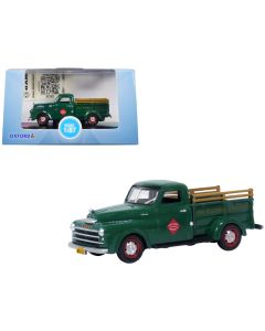 1948 Dodge B-1B Pickup Truck Green Railway Express Agency 1/87 HO Diecast Model