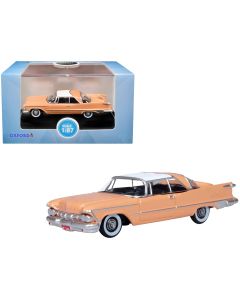 1959 Chrysler Imperial Crown Hardtop Diecast Model Car 1/87 HO Persian Pink White Top