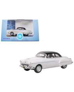1950 Oldsmobile Rocket 88 Coupe Diecast Model Car 1/87 Scale Oxford Gray/Black