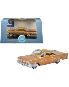 1959 Pontiac Bonneville Coupe Diecast Model Car 1/87 HO Canyon Copper Metallic