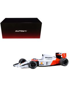 1991 McLaren Honda MP4/6 #2 Gerhard Berger F1 Japanese GP Winner 1/18 Model Car Autoart