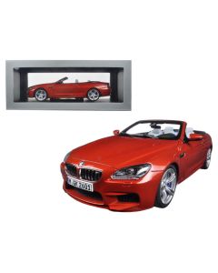 2023 BMW M6 F12M Convertible 1/18 Diecast Model Car Sakhir Orange Paragon