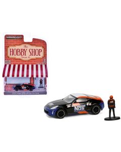 2020 Nissan 370Z Diecast Model Car Black with Graphics 1/64 by Greenlight